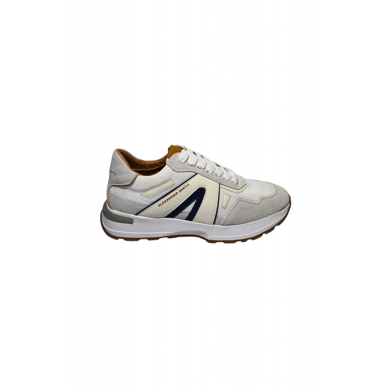 Schuhe fur Herren Alexander Smith Liverpool Man Mustard Blue