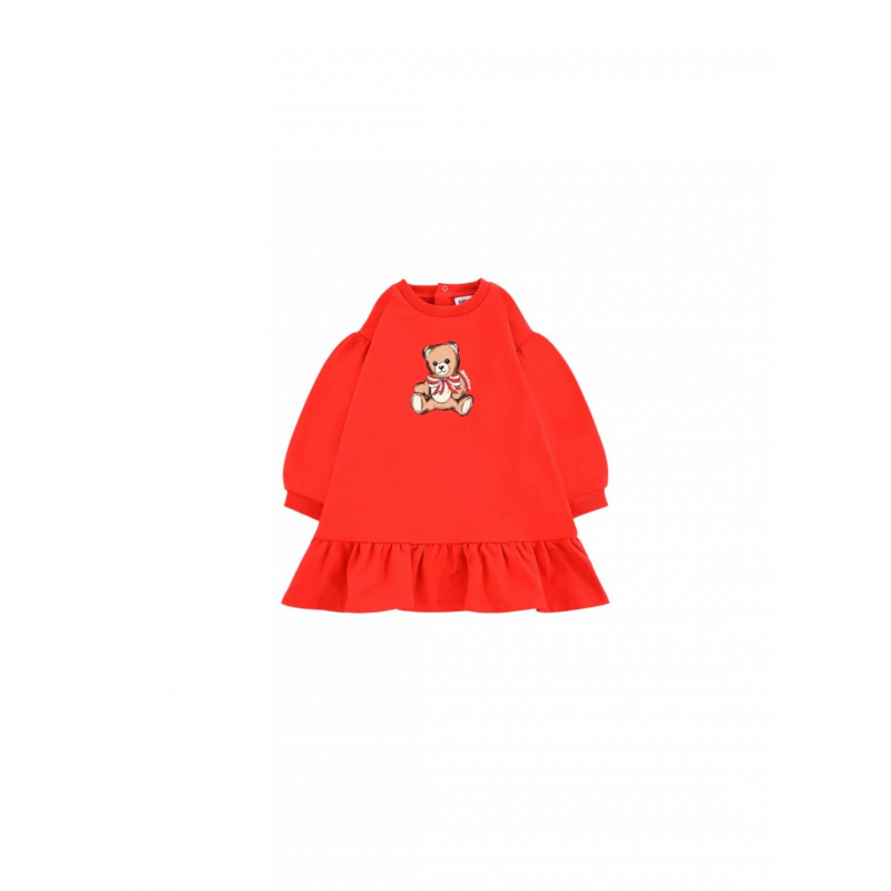 Baby Kleid Moschino MDV0CW_ROSSO