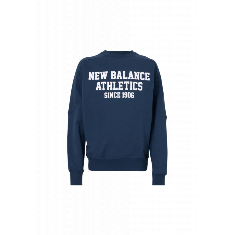 Sweatshirt fur Herren New Balance MT51521_BLU
