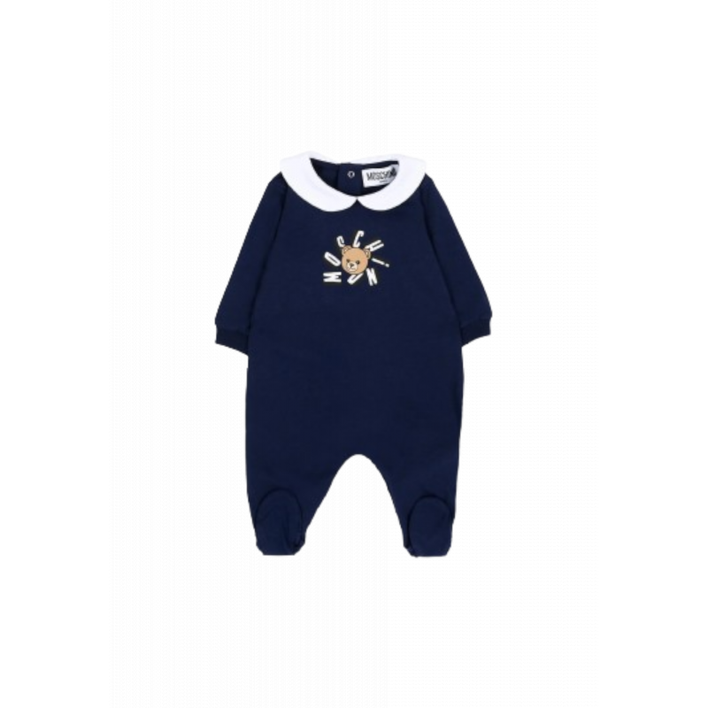 Baby Kleid Moschino MUT04Q_BLU