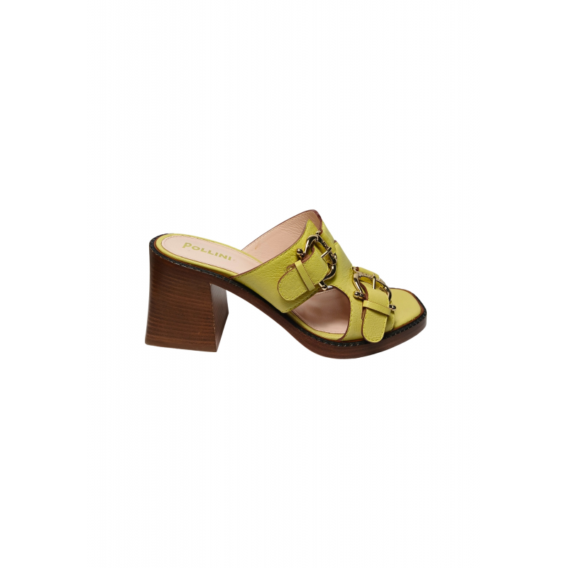 pa28058C0epa0412 Pollini Frauen gelbes Leder