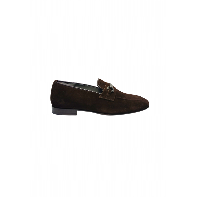 pb10052M9ecam301 Pollini Mann Camoscio Brown