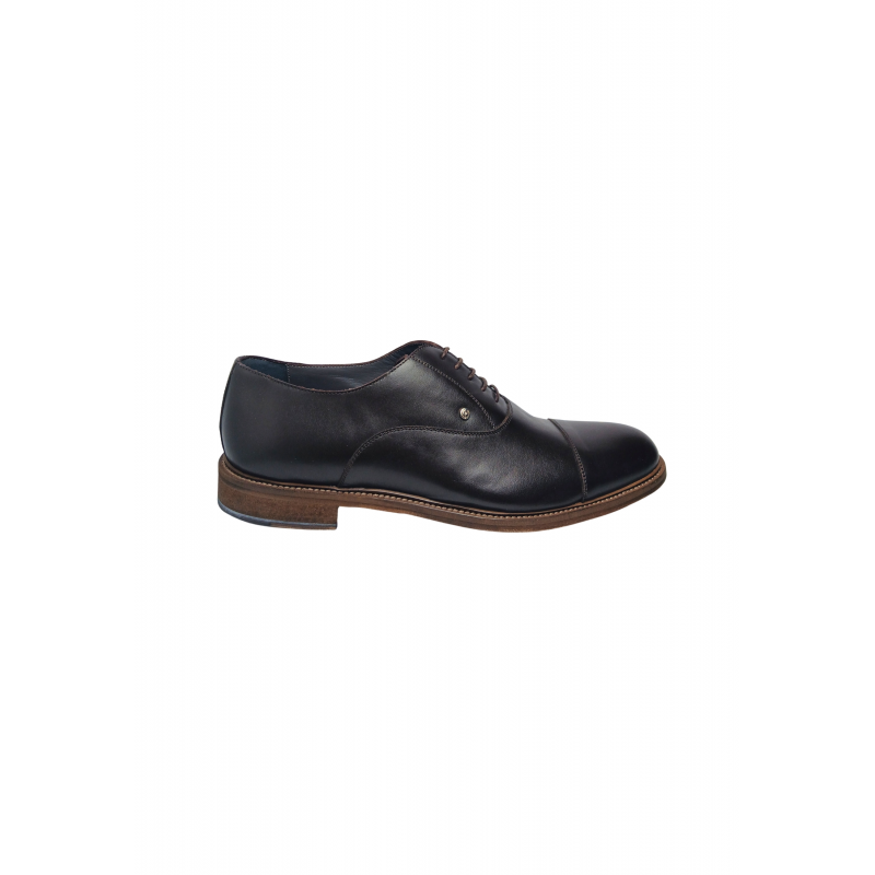 pb10202C9esof301 Pollini Mann braunes Leder