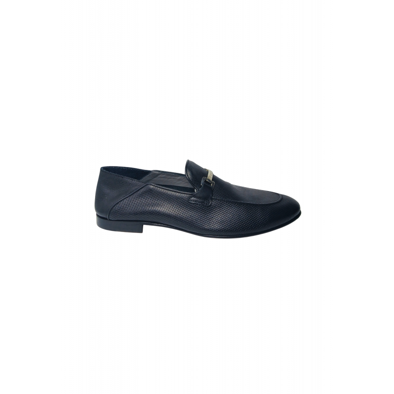 pb10211C9aoni00A Pollini Herren Leder Schwarz
