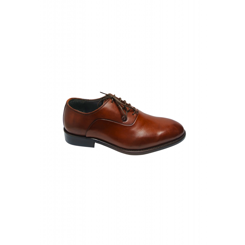 pb10282C9evit210 Pollini Mann braunes Leder