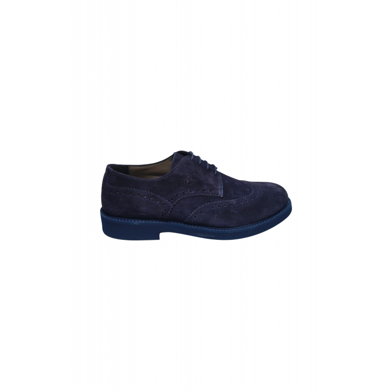 pb10323G9ecam750 Pollini Herren Suede Blue