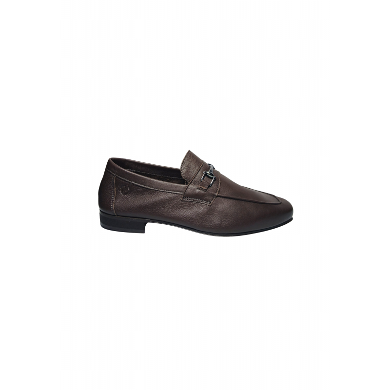 pb10351C9evie301 Pollini Mann braunes Leder