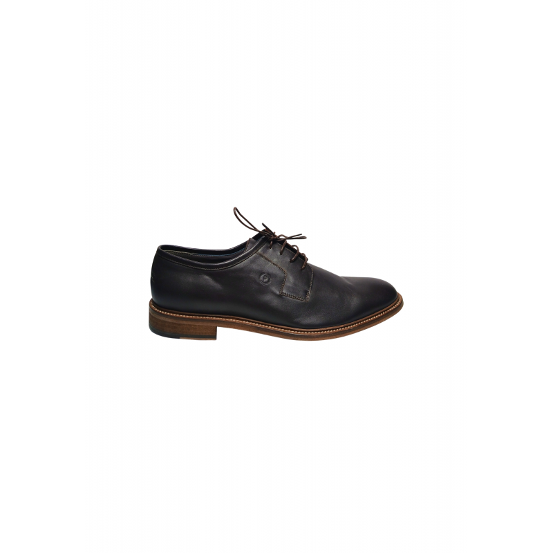 pb10392C9cvit301 Pollini Mann braunes Leder
