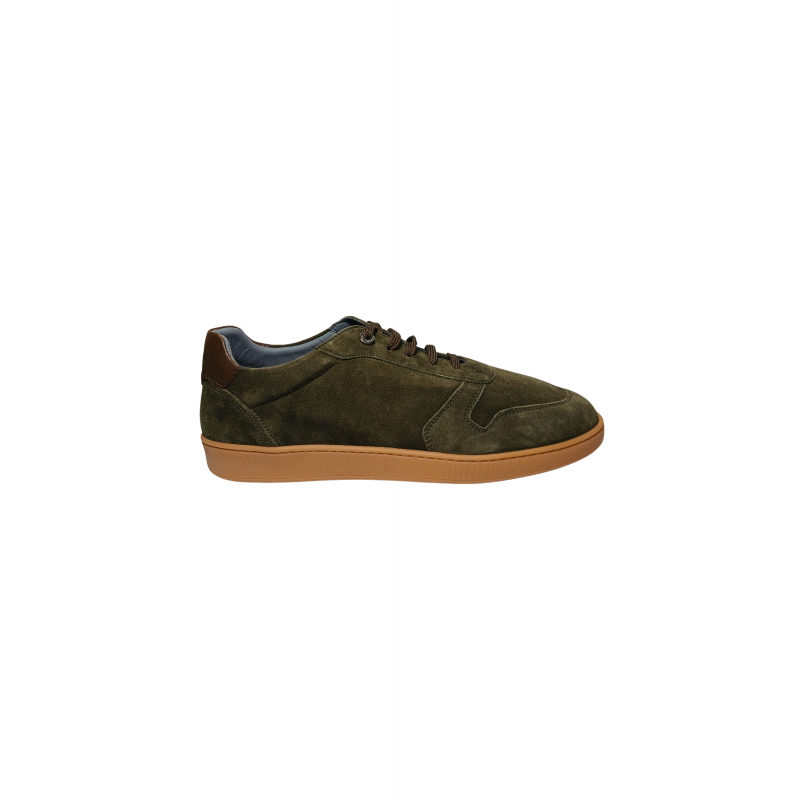 pb15053G9ecam203 Pollini Manner Suede Green
