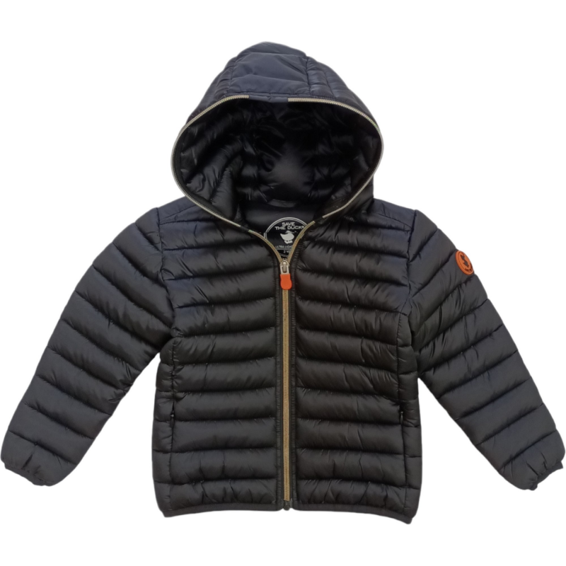 Save The Duck - Schwarze Jacke 10000 Lucido J32310G IRIS17