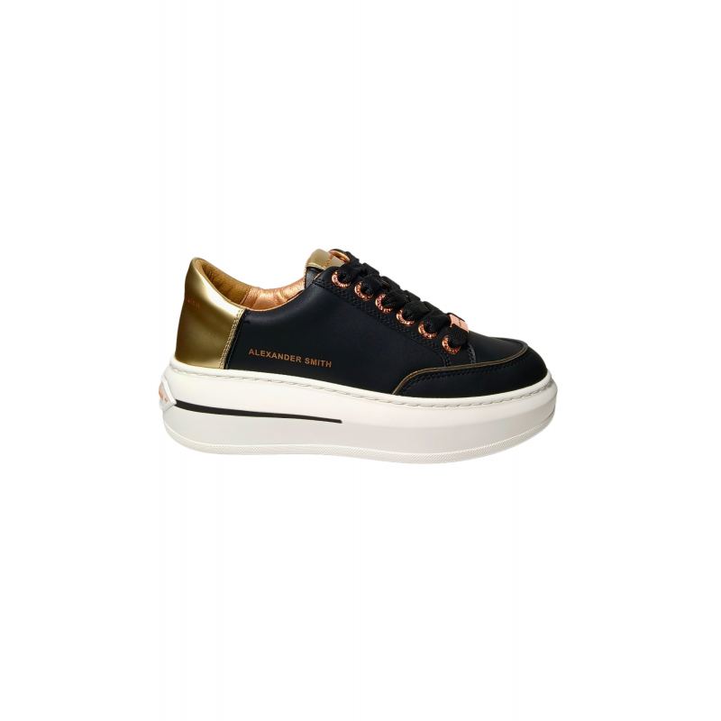 Schuhe fur Damen Alexander Smith Lancaster Frau- Schwarz Gold