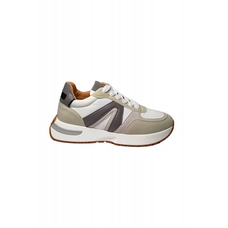 Schuhe fur Herren Alexander Smith Hyde Man-White Sand Grau