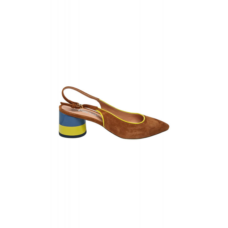sa10045C1eta120A Pollini Frau Suede Brown