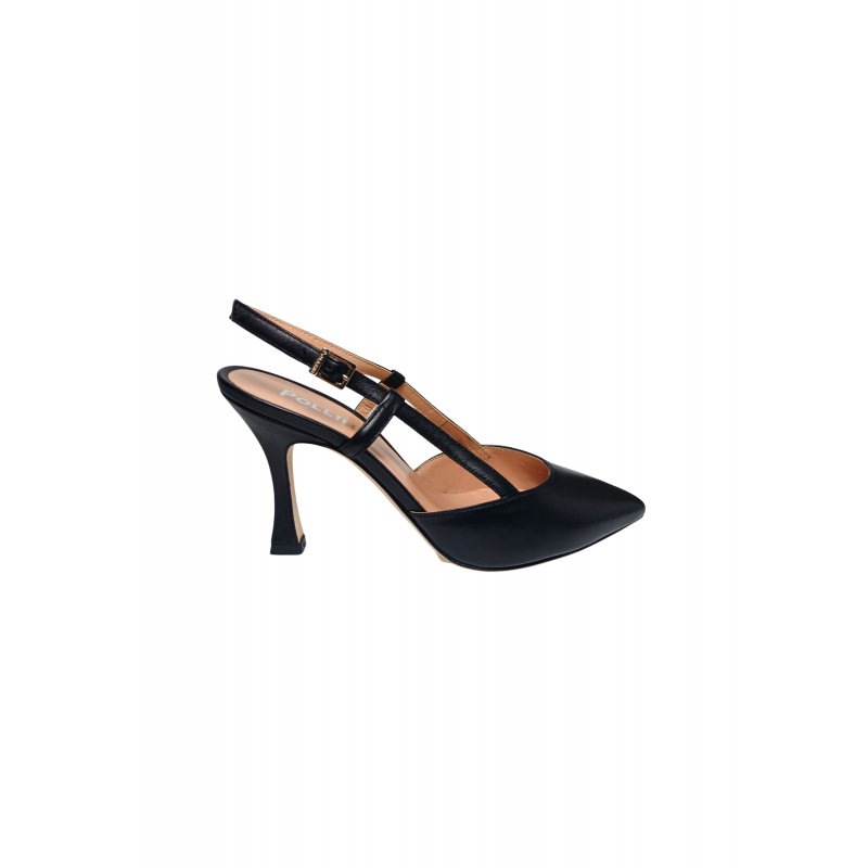sa10168C9cnap000 Pollini Frauen Leder Schwarz