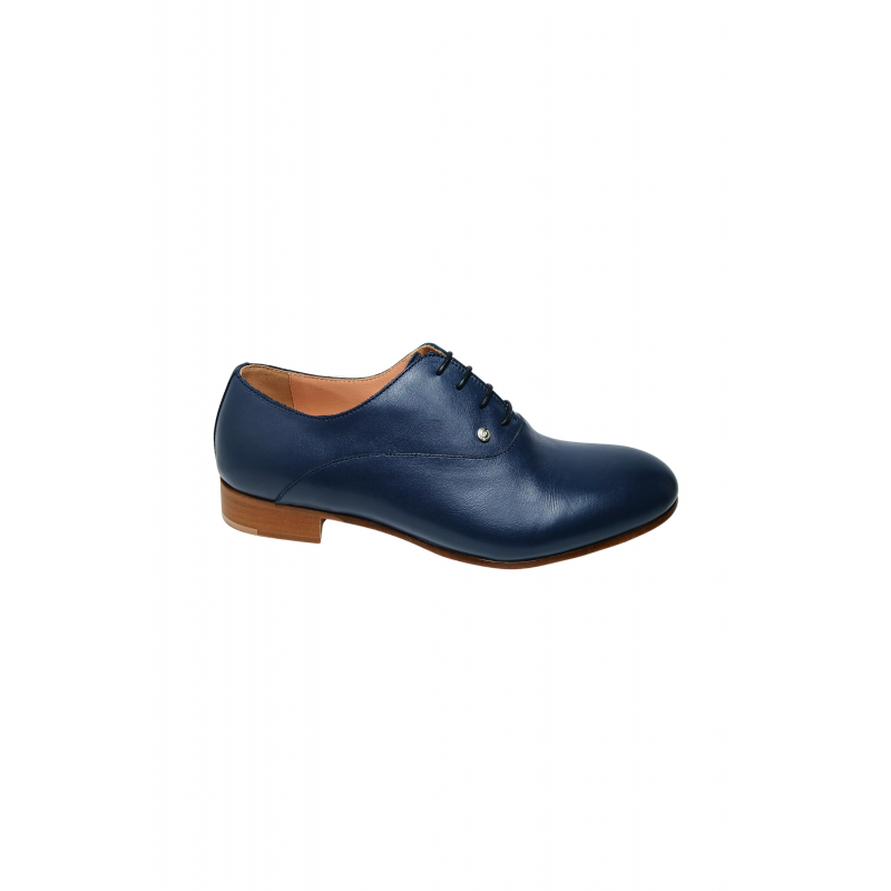 sa10202C9esof750 Pollini Frauen blaues Leder