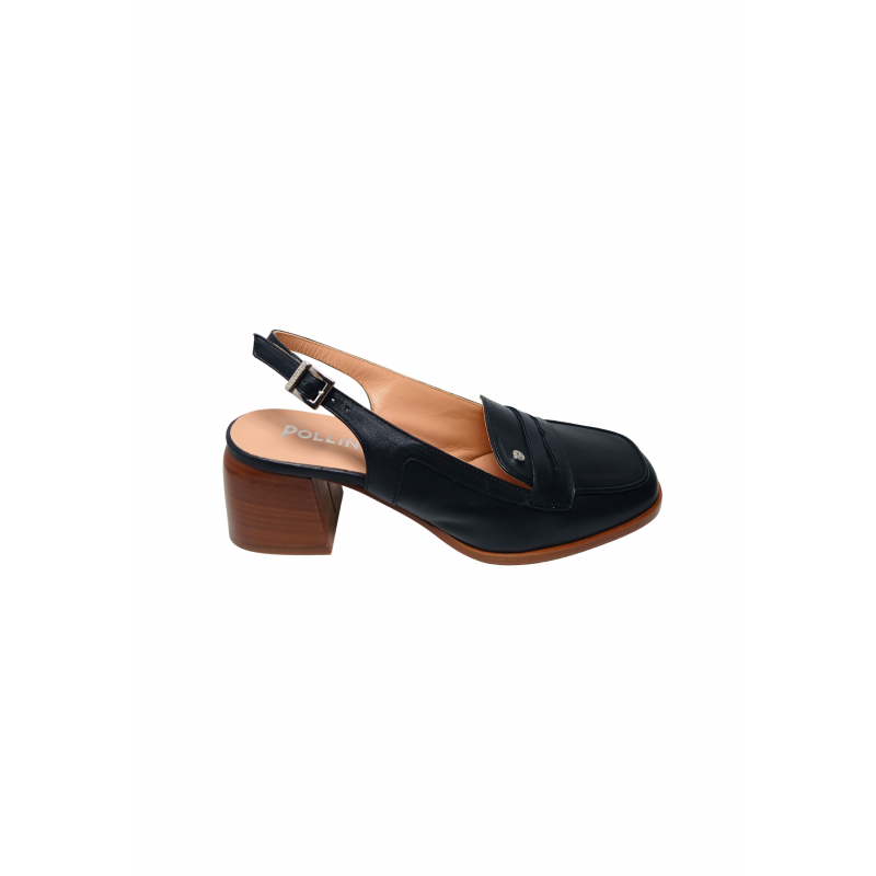 sa11025C9enap000 Pollini Frau Nappa Schwarz