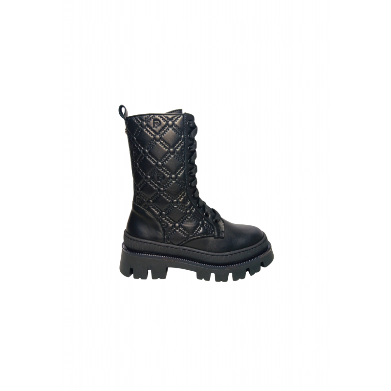 sa24014G9dvtr00A Pollini Frauen Leder Schwarz