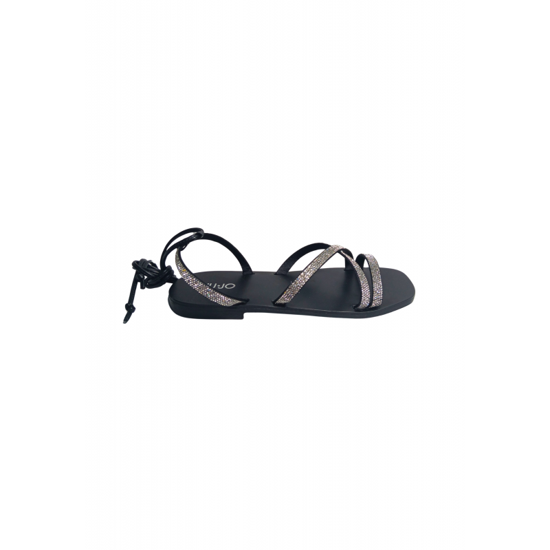 SA3149_T0380 Liujo Frauen Eco-Leder Schwarz