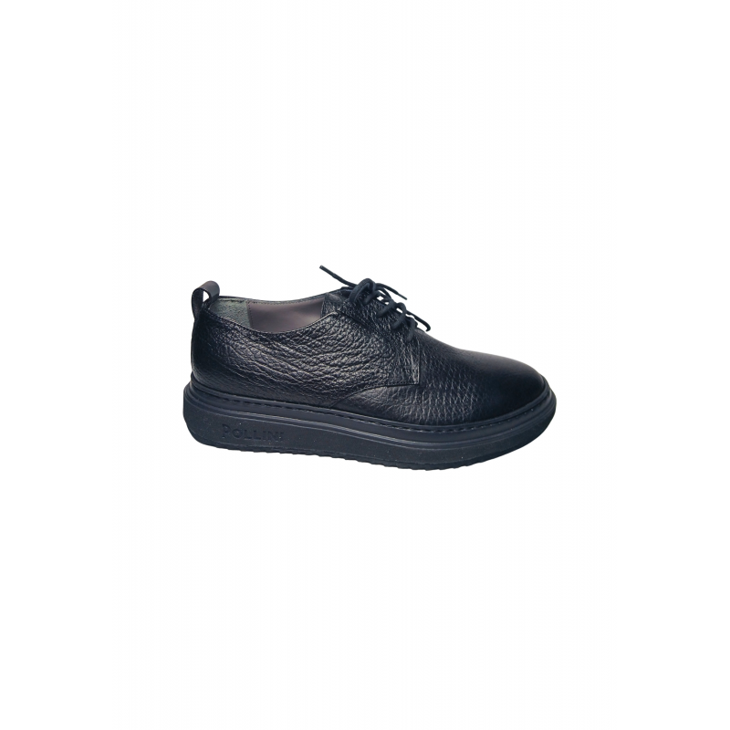 sb10173gofuf0000 Pollini Herren Leder Schwarz