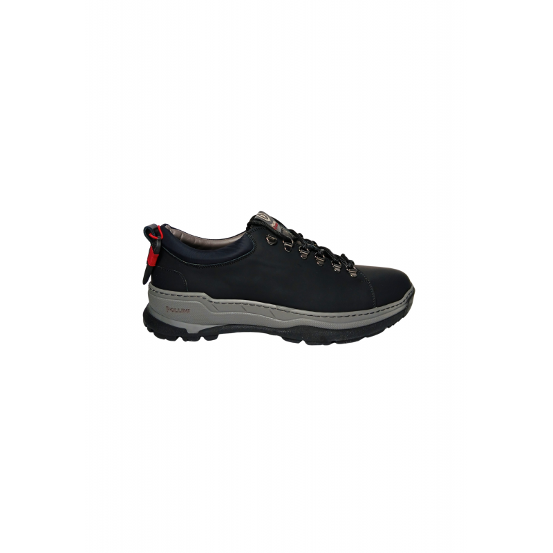 sb10413G0fu2100A Pollini Herren Leder Schwarz