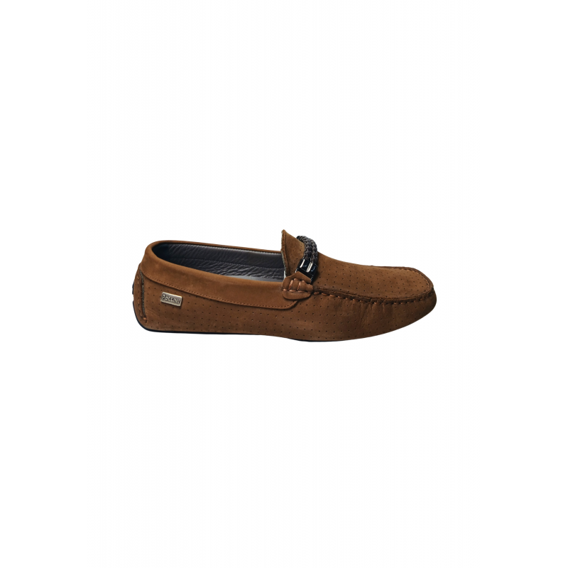sb10690gogul0301 Pollini Mann Camoscio Brown