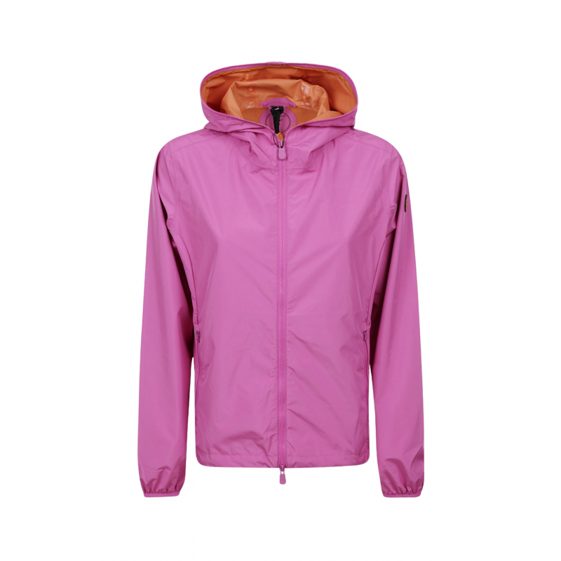 Jacke mit Kapuze Frau Save The Duck Star Fuchsia Rosa