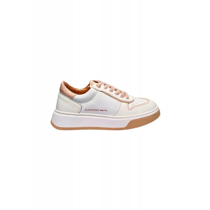 Schuhe fur Damen Alexander Smith Harrow Frau-White Nude
