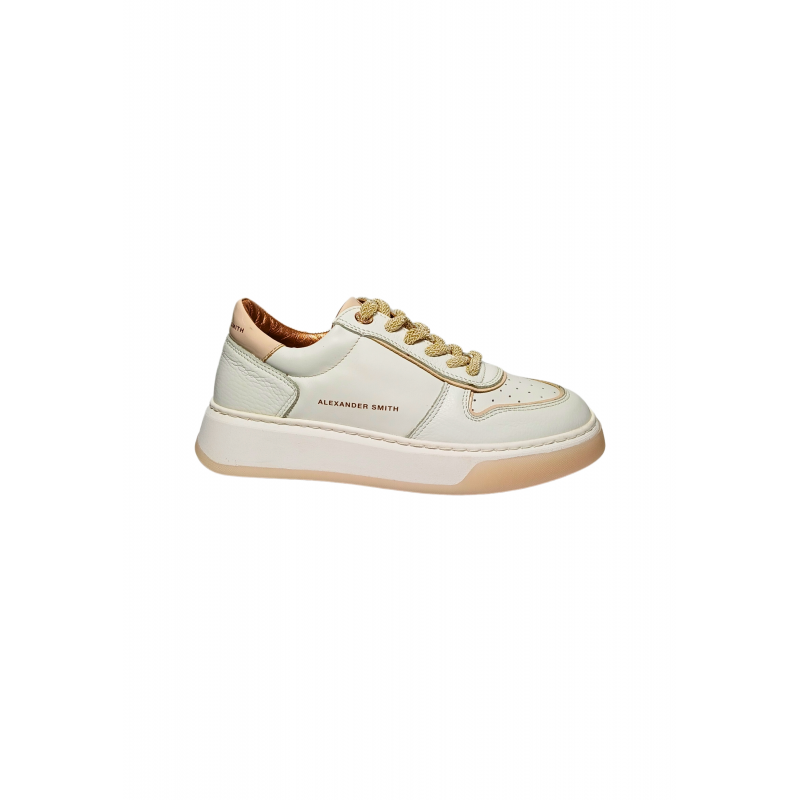 Schuhe fur Damen Alexander Smith Harrow Frau-White Sand