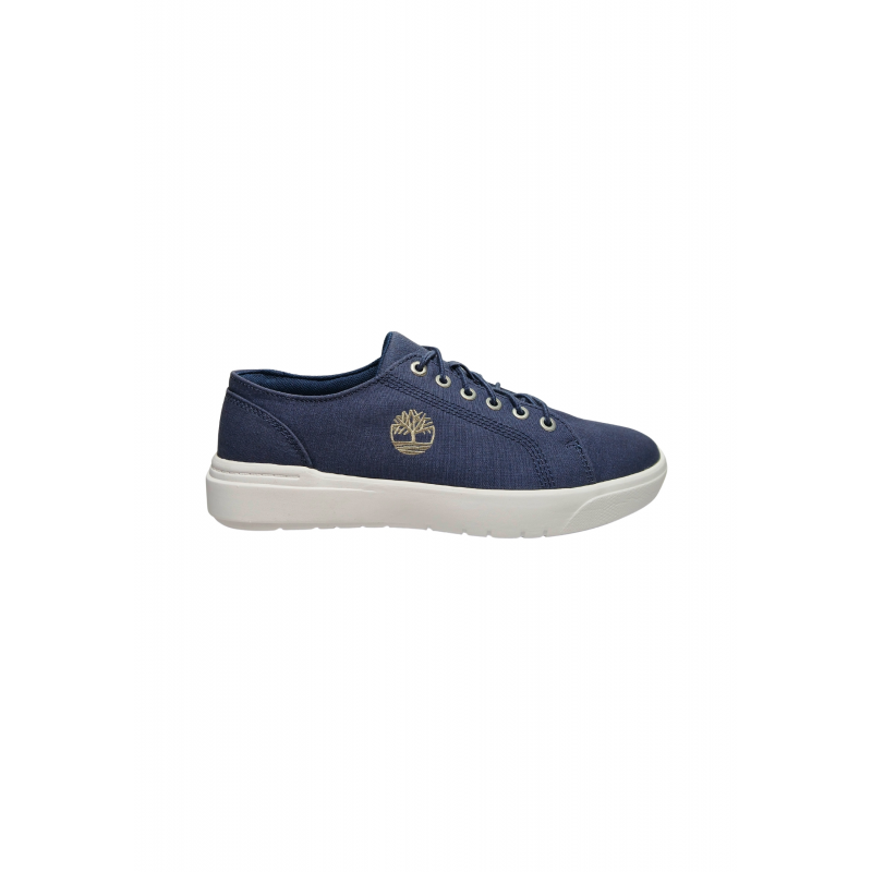 Schuhe fur Herren Timberland Seneca Bay Spitze nach oben Dunkelblaue Leinwand