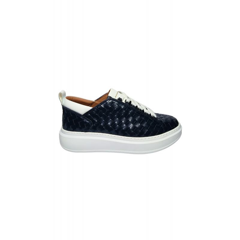 Schuhe fur Herren Alexander Smith Wembley Man Blaues WeiB