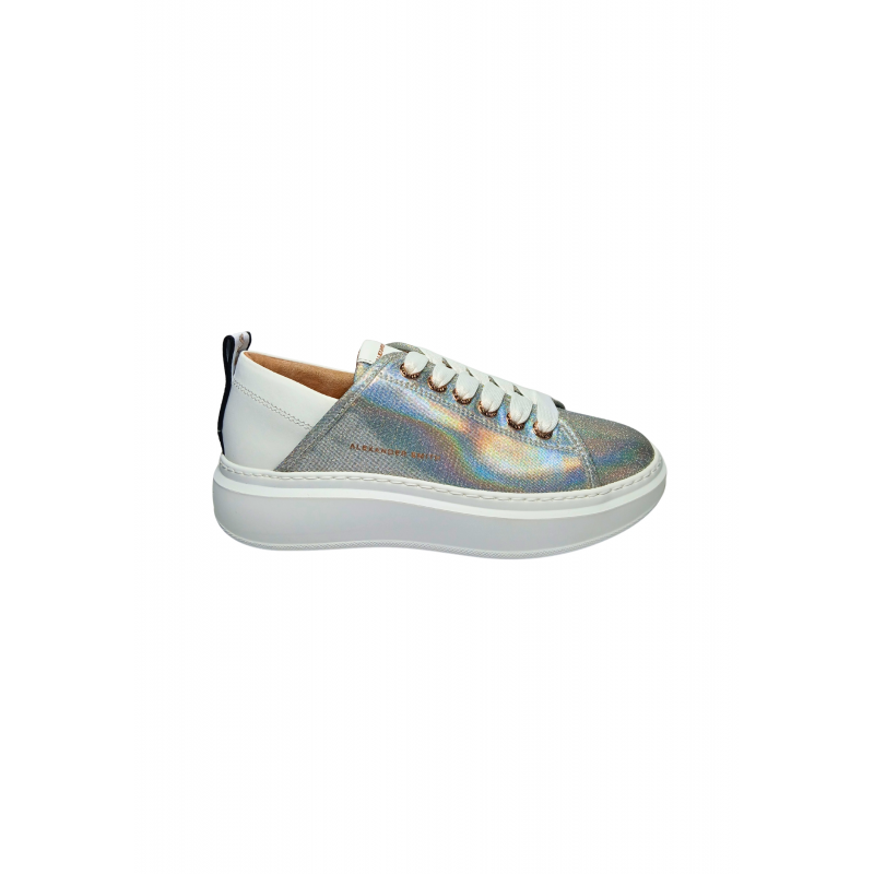 Schuhe fur Damen Alexander Smith Wembley Frau Iride Azure WeiB
