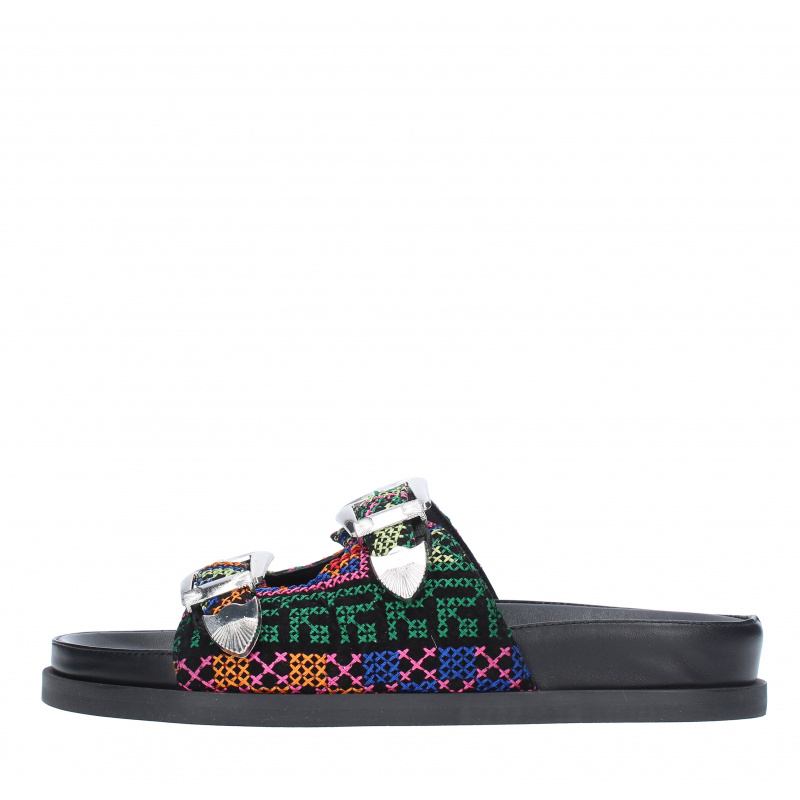 Strategie Sandalen Grun