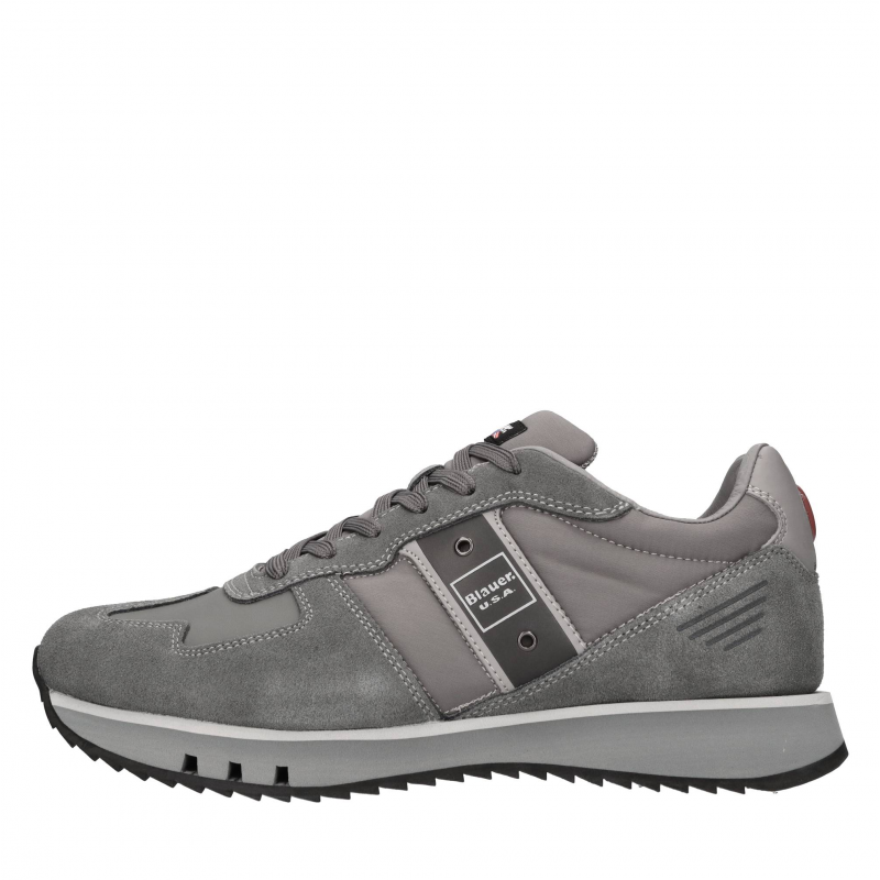Blauer Sneakers Grau