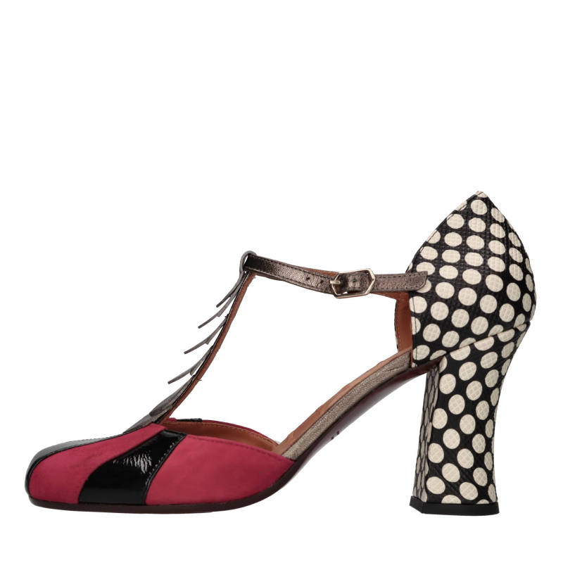 Chie Mihara Schuhe mit mehrfarbigem Absatz