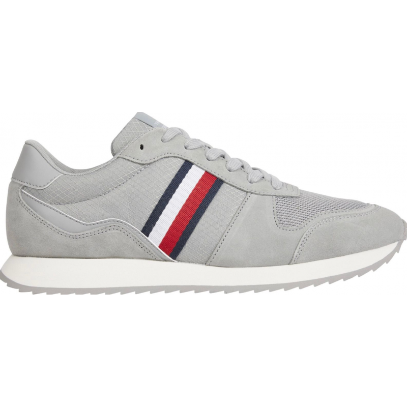 TOMMY JEANS Graue Turnschuhe