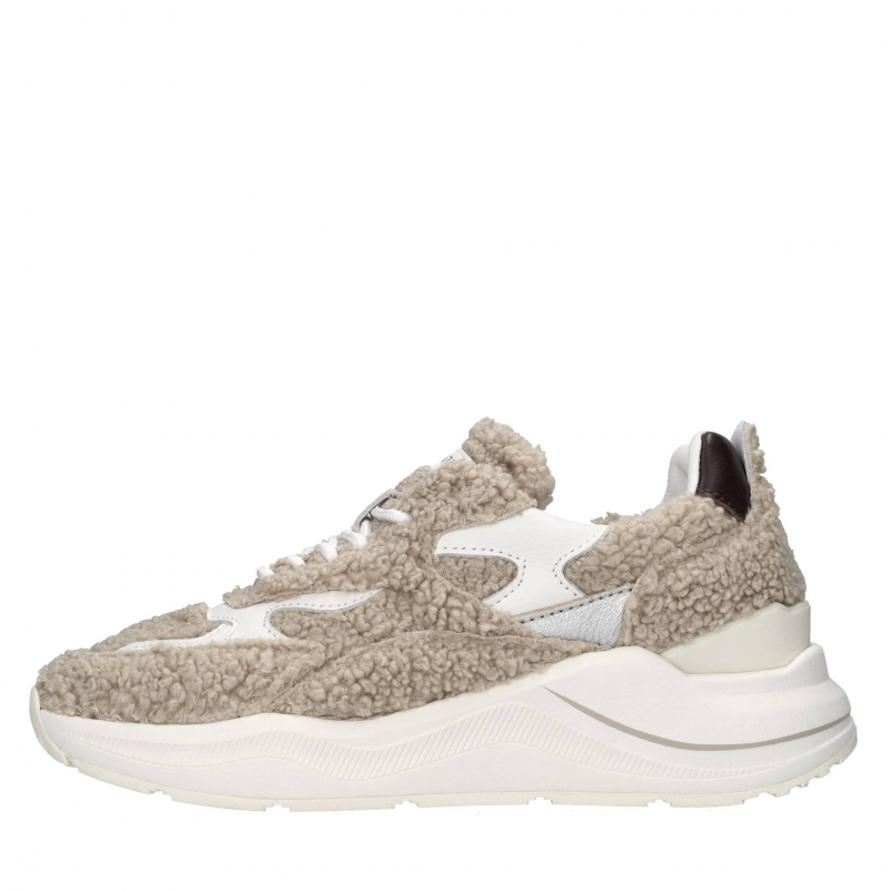 D.a.t.e. Beige Sneakers
