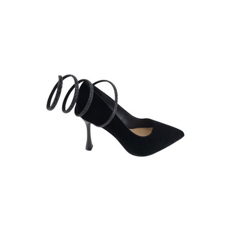 Twenty Four Haitch Schuhe mit schwarzem Absatz