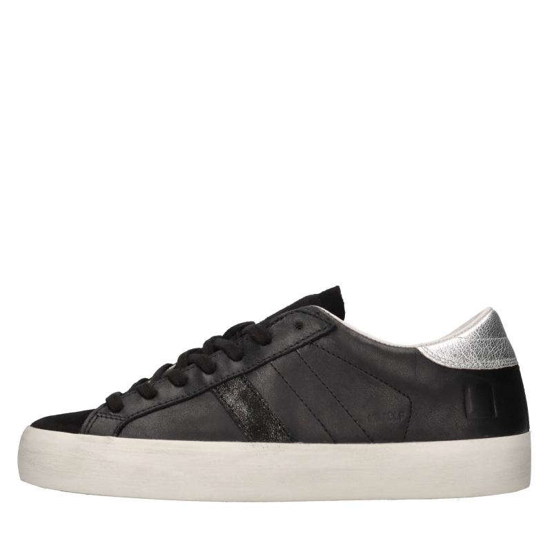 D.a.t.e. Schwarze Sneaker