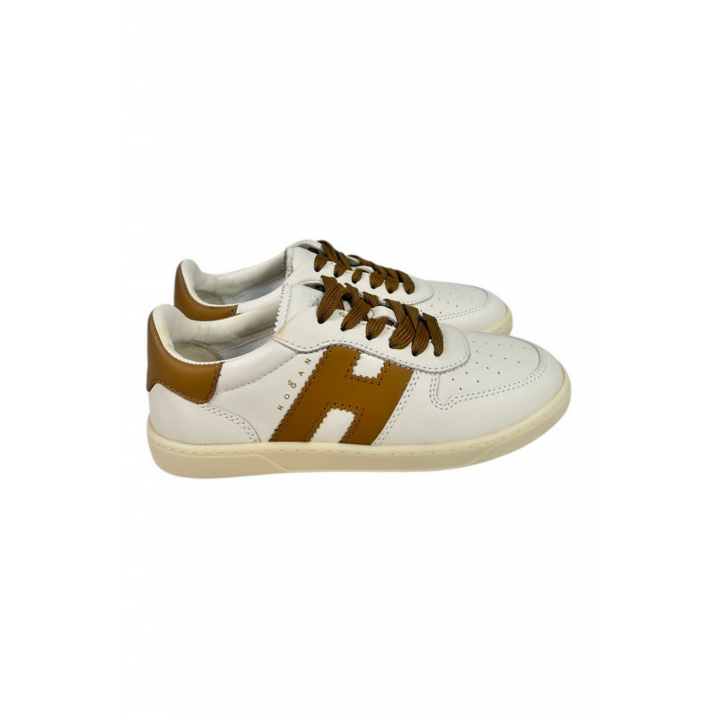 Hogan Sneaker Ivory/cuoio