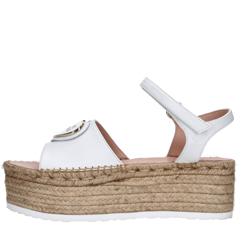 Love Moschino Schuhe mit weiBem Absatz