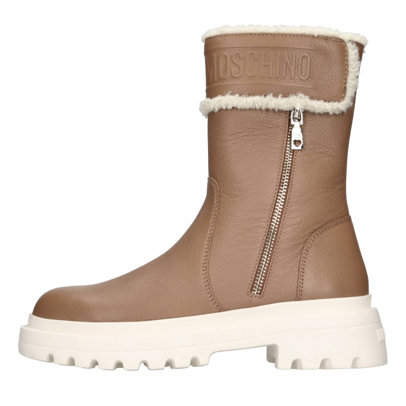 Love Moschino Schwarze Stiefel