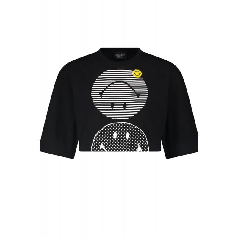 Schwarzes T-Shirt und Poloshirt von Joshua Sanders