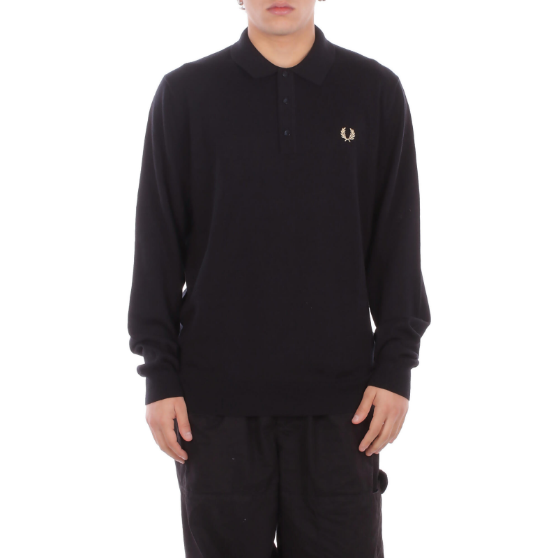 Fred Perry Shirts Schwarz
