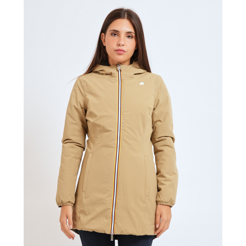 K-way Jacken Beige/schwarz