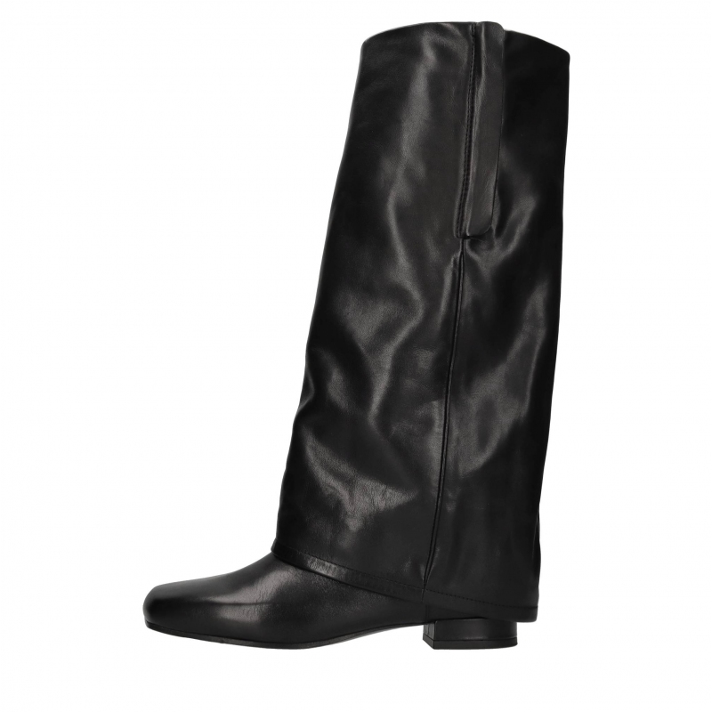 Ash Stiefel schwarz