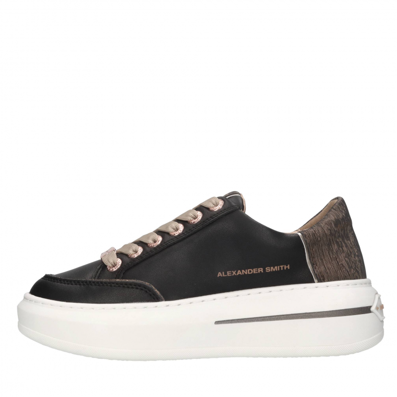 Alexander Smith Schwarze Sneaker