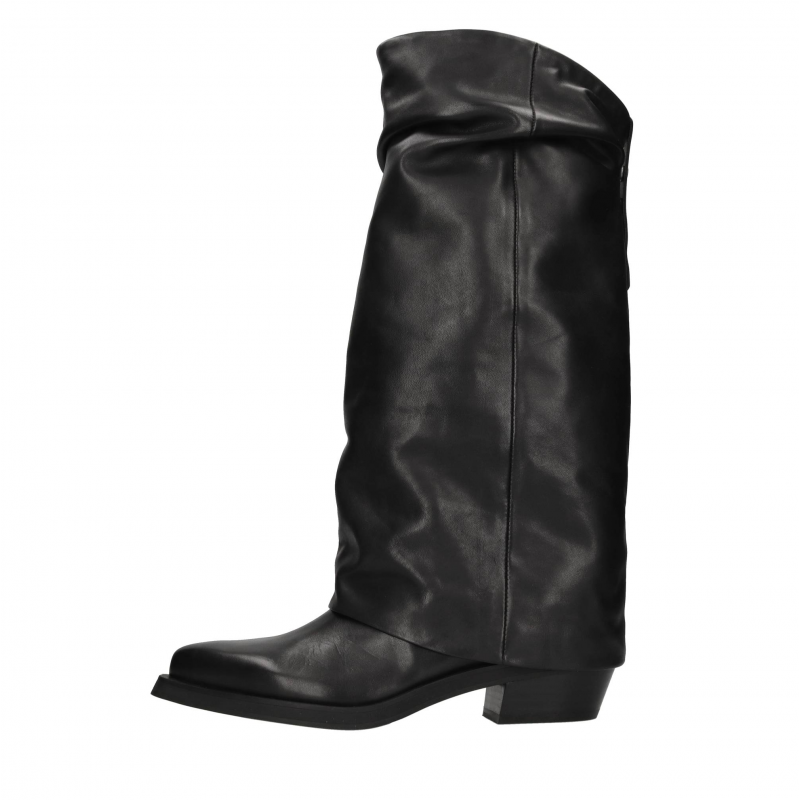 Ash Stiefel schwarz