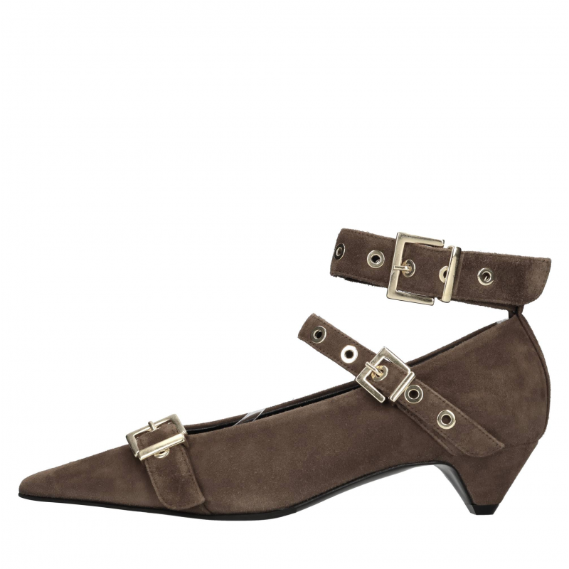 Lella Baldi Niedrige Schuhe Braun