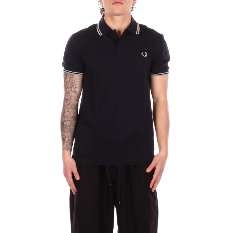 Fred Perry T-Shirt und Polo Navy grun