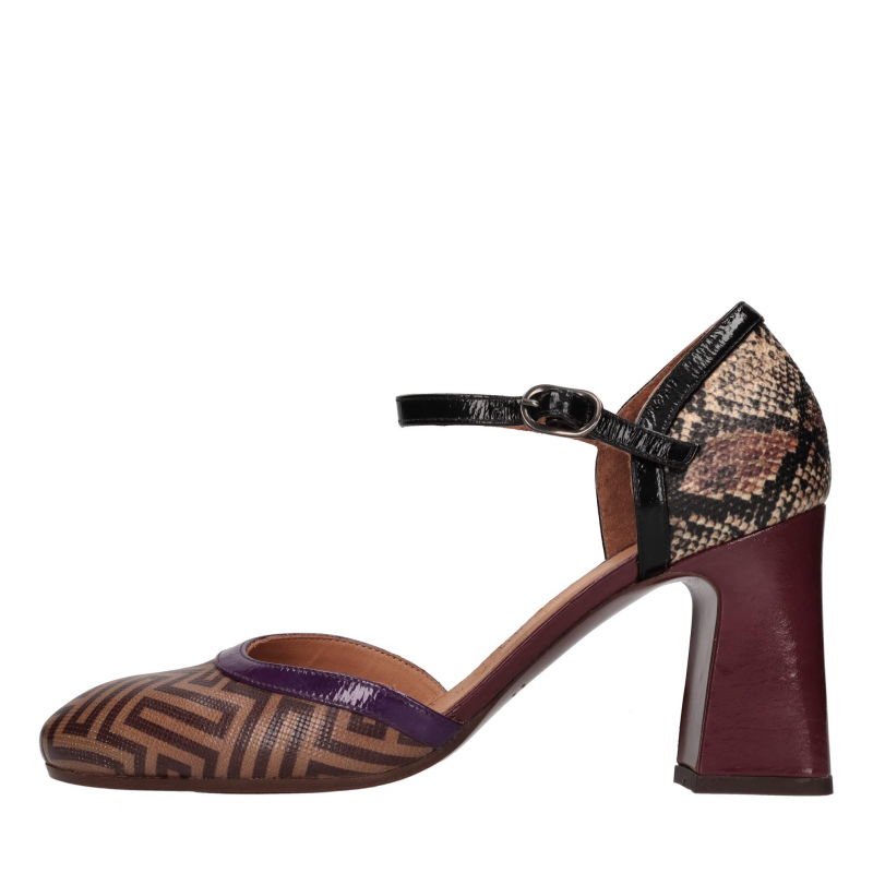 Chie Mihara Schuhe mit mehrfarbigem Absatz